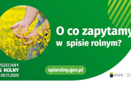 O co zapytamy w spisie rolnym